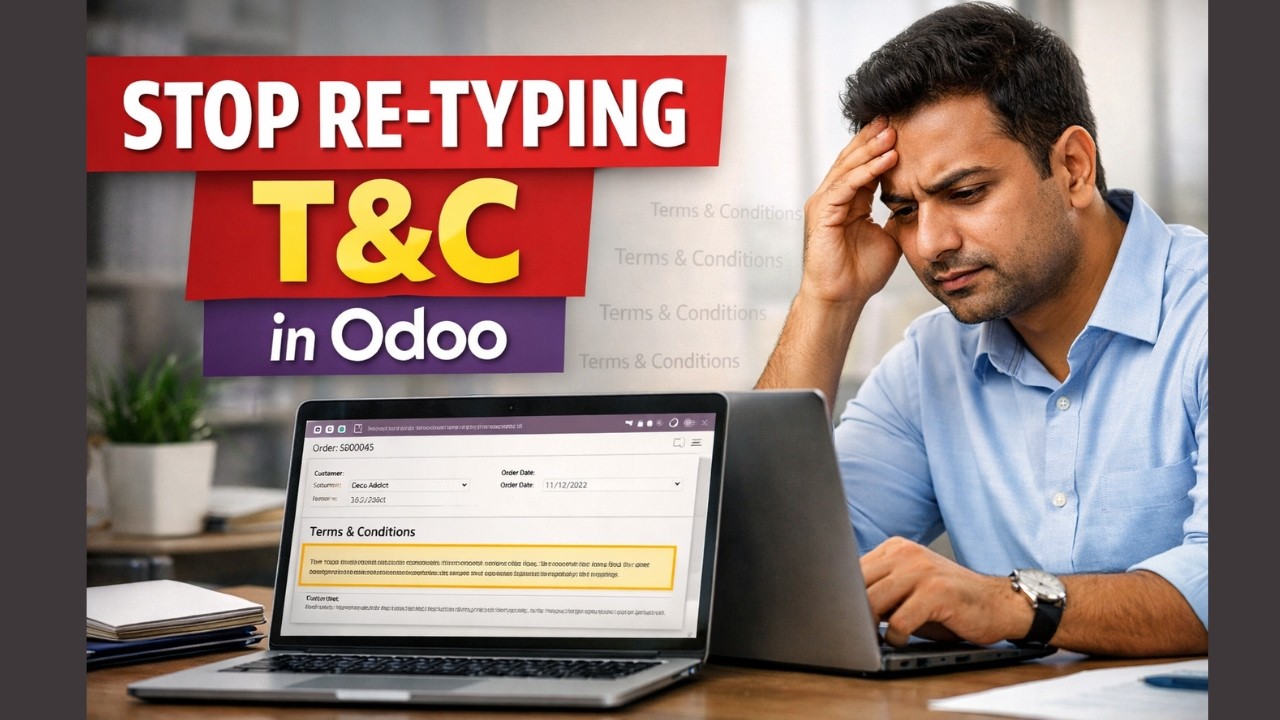 Default Terms and Conditions for Odoo - Video Demo