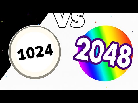 SURROUND AND MERGE /vs BOUNCE MERGE 2048 ✦ ASMR Gameplay Android iOS • Satisfying Mobile Games