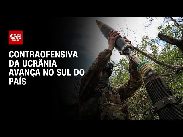 Contraofensiva da Ucrânia avança no sul do país | CNN PRIME TIME