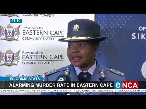 Alarming murder rate in Eastern Cape