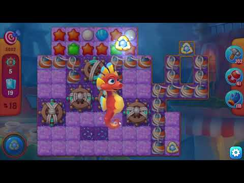 🎯 Fishdom 5802 Challenge Level - 18 moves + 💥💥🧨💣