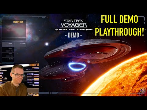 Hands on! Star Trek Voyager Across The Unknown - FULL Demo Playthrough!