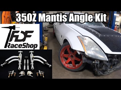 350Z / G35 FDF Fab Mantis Angle Kit Install