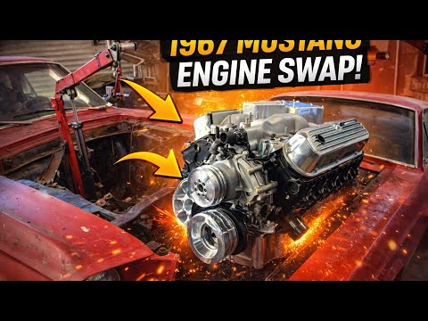 ford 302 engine going in the 1967 Mustang