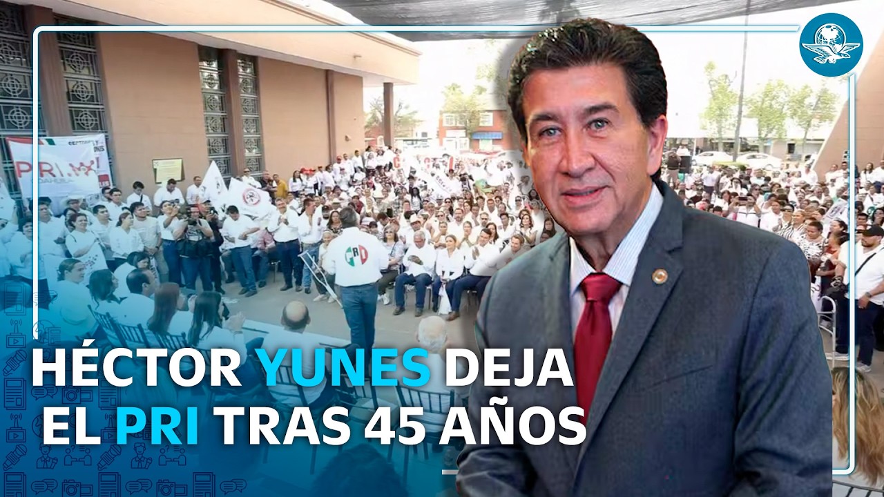 Héctor Yunes deja el PRI en Veracruz y acusa a Alito Moreno de fracturar al partido