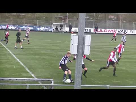 Neptunus Schiebroek JO 17-1 - Sc Feyenoord JO 17-2