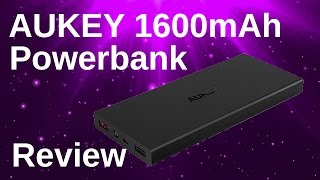 Aukey Quick Charge 2.0 16000 mAh External Battery PowerBank Review