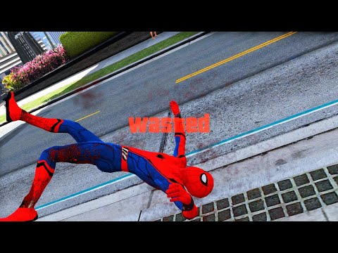 GTA 5 Spiderman Epic Wasted ep.510 ( Spider-Man Stunts & Fails )