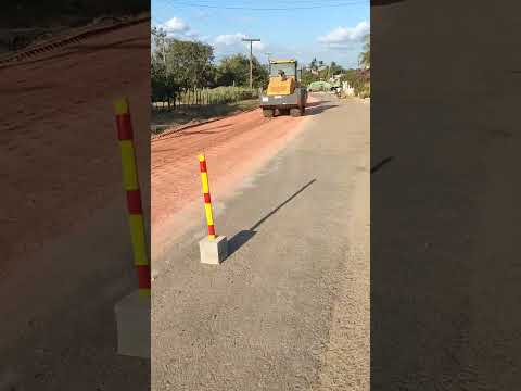 OBRA DE RESTAURAÇÃO DA RODOVIA PE 40 (CHÃ DE ALEGRIA/ GLÓRIA DO GOITÁ) VIDEO 1