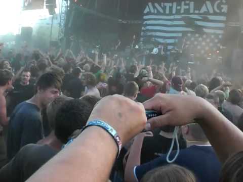 Anti-Flag live Area 4 Festival 2009