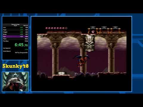 Demon's Crest Any% Speedrun by Skunky48 - 11:25