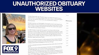 Unauthorized obituary websites are making money off people's grief