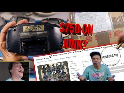 I bought 40 JUNK Gameboys from Japan...