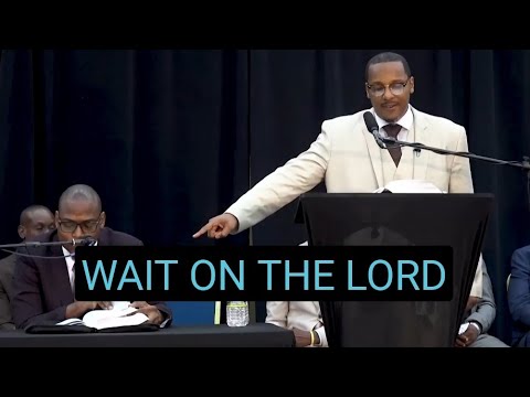 Evangelist Taj - Wait On The Lord (Words Of Encouragement) First Church Of Our Lord Jesus Christ