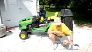 How To Replace The Blades on A John Deere LA Lawn 
