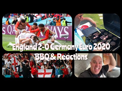 ENGLAND BEAT GERMANY! 🏴󠁧󠁢󠁥󠁮󠁧󠁿England 2-0 Germany, Euro 2020 BBQ and LIVE Reactions. ⚽️⚽️⚽️