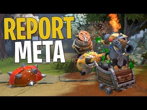 The Report Techies Meta - DotA 2 Funny Moments