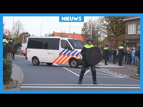 Burgemeester woedend op vechtende hooligans