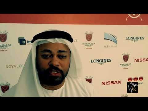 Ghazi Al-Madani Speaks to Dubai Polo and Racing | Beach Polo Cup Dubai 2017
