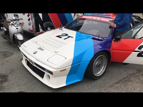 BMW M1 Procar (1 of 54) incredible sound at Laguna Seca (best sound)