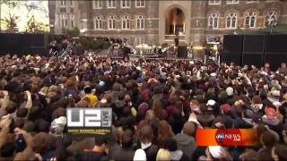 U2 - I&#39;ll Go Crazy If I Don&#39;t Go Crazy Tonight Live Fordham University HD