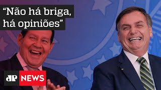 Mourão afirma que decisão final sobre vacina cabe ao presidente Bolsonaro