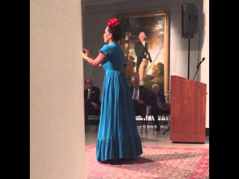 Catalina Cuervo sings "Naked I'm reminded of my passion" from Frida.