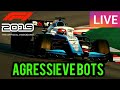 PROBEREN OM PUNTEN TE HALEN TEGEN AGRESSIEVE BOTS! - FORMULA 1 2019 LIVESTREAM!