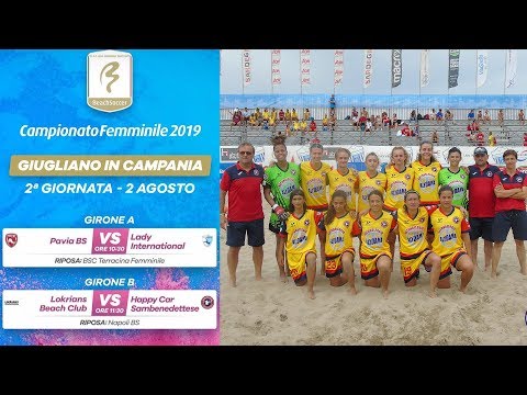 02.08.19 Lokrians BC - Happy Car Sambenedettese 5 - 6 (3-3) / Campionato Femminile 2019 2a Giornata