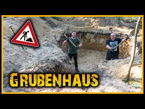 Grubenhaus - Die Wiedergeburt [E01] - Bushcraft Camp Shelter Survival