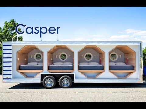 Incredible Napmobile lets you test drive a cozy mattress on the road