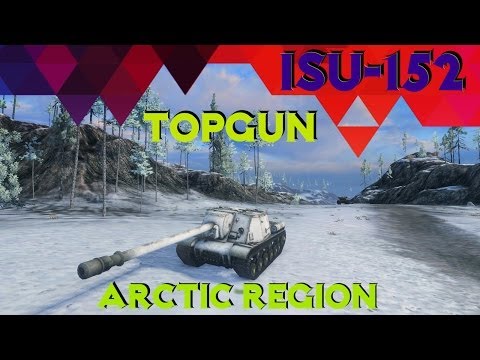 World of tanks 8.9 : ISU-152 gameplay 1 ( 6 Kills, 5002 damage and TopGun )