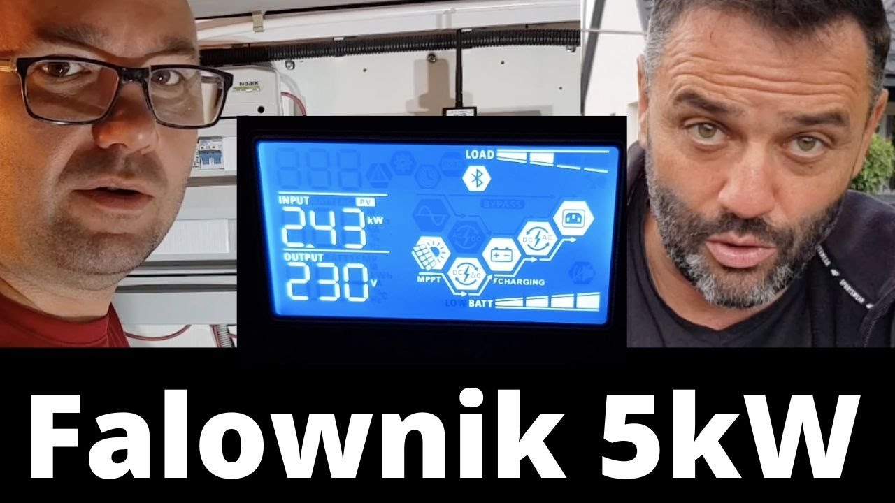 Watch Energia Off Grid #108 Bank energii 30kWh w następnym odcinku a teraz falownik hybrydowy 5kW co i jak now Energia Off Grid #108 Bank energii 30kWh w następnym odcinku a teraz falownik hybrydowy 5kW co i jak
