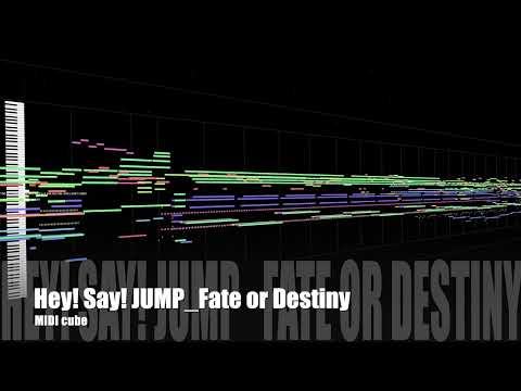 【MIDI Full Cover】 Hey! Say! JUMP_Fate or Destiny | MIDI CUBE | MIDI 미디 | Instrumental | Karaoke