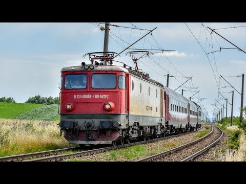 Tren IR380 Bucuresti Nord - Vicsani Fr. cu cea mai buna locomotiva electrica din Europa - 30.06.2019