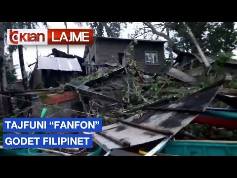 Tajfuni “Fanfon” godet Filipinet