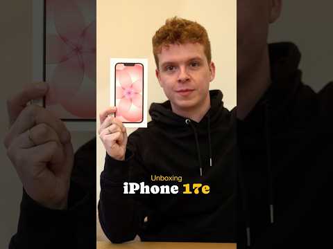 iPhone 17e | A relaxing Unboxing