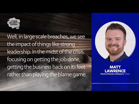 Leadership and Culture  | #CyberSauna 054 |  Ransomware Incident Response & the Role of Readiness