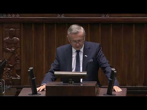 Tadeusz Tomaszewski: Protest przeciw trasie kolei dużych prędkości