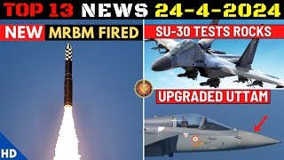 Indian Defence Updates : Su-30 tests ROCKS Ballistic Missile,New MRBM Test,Agni-P MaRV Rail Launch