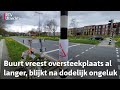 Vandaag overhandigde de buurt een petitie: 'Verdrietig en afschuwelijk ongeluk' | RTV Utrecht