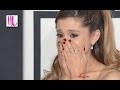 Ariana Grande Cries At Grammys Over Her Hair ...