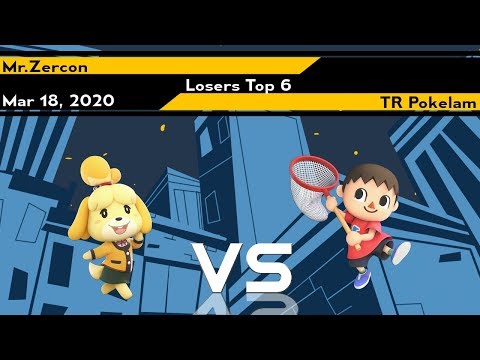 [Smash Ultimate] xeNOwifi 1 (L.Top 6) - Mr.Zercon vs TR Pokelam
