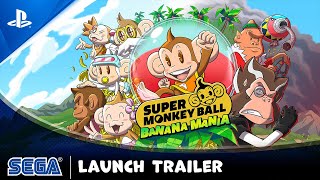 PlayStation Super Monkey Ball Banana Mania - Launch Trailer | PS5, PS4 anuncio