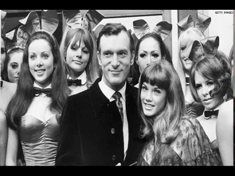 Bill Cosby and Hugh Hefner and Party Girls
