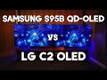 Samsung S95B QD OLED vs LG C2 OLED Head 2 Head Review