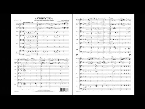 Gabriel's Oboe (from The Mission) by Ennio Morricone/arr. Robert Longfield