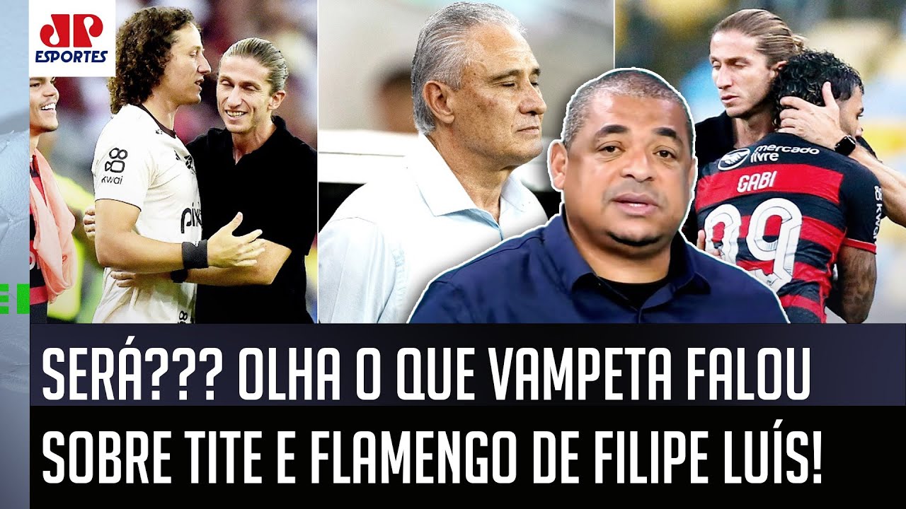 "EU VOU TE FALAR! O Tite agora deve estar..." OLHA o que Vampeta DISPAROU sobre o Flamengo!