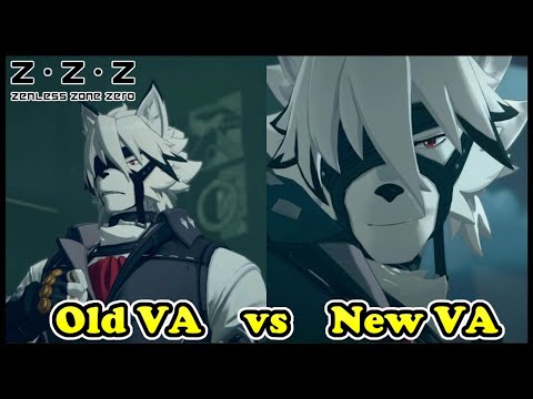 Lycaon Cutscene Comparison Old VA Vs New VA | Zenless Zone Zero