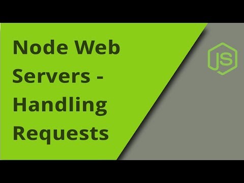NodeJS Web Server Handling HTTP Requests